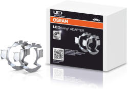 OSRAM Set 2 adaptoare H7 Osram LED 64210DA01 pentru BMW, Citroen, Mercedes, Skoda, VW (64210DA01-1) - autobob