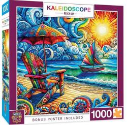Masterpieces 1000 db-os puzzle - Kaleidoscope - Beach Day (72508) (72508)