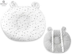 MimiNu Perna Bebelusi MimiNu Minky Mini Gray Stars (6426972018692)