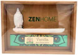 Zen Home Kerámia Buddha - Vanilia pálcikás füstölővel/szett