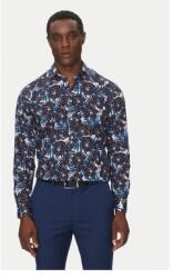 Hechter Paris Férfi Ing, 60267690, Pamut/Lyocell, M INTL, Sötétkék (0000305100399_M)