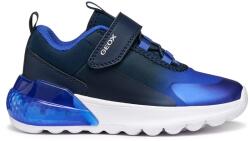 GEOX Geox, Logós sneaker tépőzárral, Kék, 24 EU (J56LYA02A9JC4226-24)