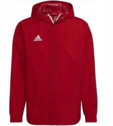 adidas Férfi sportdzseki, Adidas, Entrada 22 All-Weather, poliészter, piros, S (marba-133995-ced3f605a9e77735796ccd96544fd9c7)