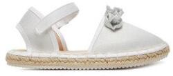 Mayoral lányka espadrillák, 45646, Textil, 34 EU, Fehér (0000304804397_34)