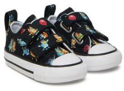 Converse Gyerek tornacipő, Converse, fekete, textil, 22 EU (0000305717658_22)