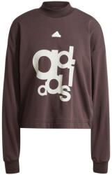Adidas Blúz Adidas W Bluv Crew IS4298 Női Barna L (IS4298-L)