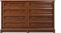 GERBOR Sonata s-009 komód 8s gesztenye - mindigbutor