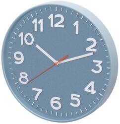 Somogyi Elektronic AWC300BL Fali óra, üveg előlap, kontrasztos, jól leolvasható számlap, 1xAA elem tápellátás, átmérő 300mm (SOAWC300BL)