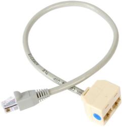 StarTech UTP Elosztó Szürke 33cm RJ45SPLITTER (RJ45SPLITTER)