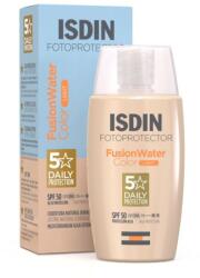 ISDIN Fényvédő krém, Fusion Water Color Light SPF50, Isdin, 50 ml