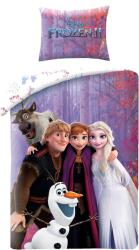 Halantex Детски спален комплект Halantex - Frozen, Anna, Elsa, Olaf, Kristoff and Sven (FR-3557BL)