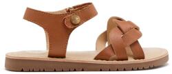 Gioseppo Bőr szandál tépőzárral, Karamell barna, 26 EU (806575332-P-CUERO-26)