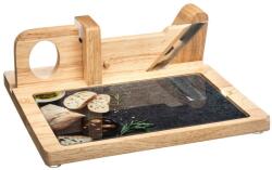 Secret de Gourmet Vágódeszka szeletelővel Secret by Gourmet, fa, 26x10 cm, barna (152031)