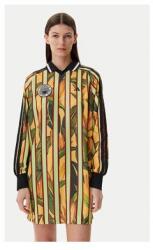 Adidas Hosszú ujjú, galléros, virágmintás ruha, S INTL (0000304730528_S)