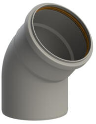 TRICOX PPs könyök 80 mm, 45° (EG-PKO202-TRIC)