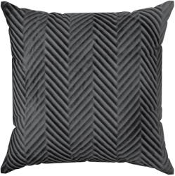 Eurofirany Díszpárnahuzat, SOFIA 45x45, Fekete (378319)