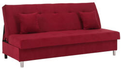 TEMPO KONDELA Kihúzható kanapé, piros, ALADA (406056)