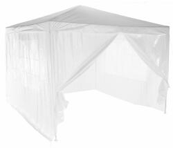 TEMPO KONDELA Kerti partisátor, fehér, 3x3 m, TEKNO TYP 1 (253460)