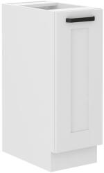 TEMPO KONDELA Alsó szekrény kihúzható kosárral, fehér, LULA D30 CARGO (362780)