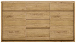 TEMPO KONDELA Komód, shetland tölgy, SHELDON TYP 41 (303736)