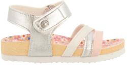 Gioseppo Metál hatású öko-bőr szandál, Ezüst, 30 EU (806574404-P-PLATA-30)