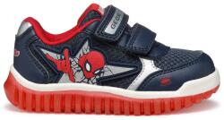 GEOX Geox, Pókemberes sneaker tépőzárral, Piros, Tengerészkék, 21 EU (B555ZB0BC14C0735-21)