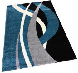 CORTINATEX Barcelona E740 kék szőnyeg 160x230 cm (E740_160230blue_black)