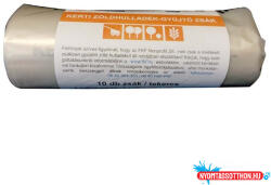 Szemeteszsák/zöldhulladék gyűjtõ zsák biológiailag lebomló 100 literes 10 db/tekercs (46273)