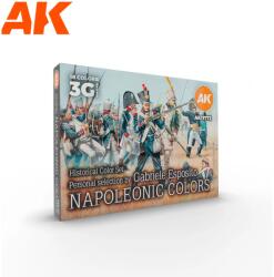 AK Interactive Historical color set - Napoleonic colors by Gabriele Esposito akrilfesték készlet 18x 17ml (AK11772)