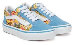 Vans Gyerekcipő, Vans, kék/sárga, textil, 34 EU (0000305185068_34)