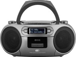 ECG CDR 990 DAB audiórendszer, 2 x 2 W RMS, FM rádió, USB, CD lejátszó, MP3 kazettás magnó, SZÜRKE
