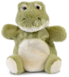 Histoire d'Ours Crocodil pentru teatru de păpuși The Glue Pots Croco Puppet Histoire d’ Ours verde 24 cm de la 0 luni (HO3368)