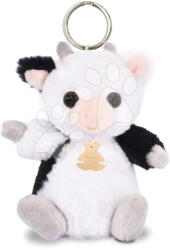 Histoire d'Ours Breloc de pluș văcuță The Soft Stretch Cow Key Ring Histoire d’ Ours alb-negru 12 cm (HO3294)