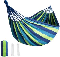 VERK GROUP 27121 Függőágy, kék-zöld (54483)