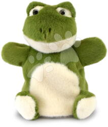 Histoire d'Ours Jucărie de pluș broscuță pentru teatru de păpuși The Glue Pots Frog Puppet Histoire d’ Ours verde 24 cm de la 0 luni (HO3373)