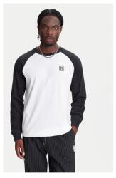 Adidas Hosszú ujjú, kontrasztos blúz elülső logóval, XL INTL (0000305189257_XL)