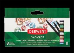 Derwent Filctoll készlet, DERWENT, Academy , 8 különböző metál szín (E98212)
