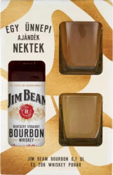 Jim Beam Amerikai Whiskey 0.7l +2 pohár DRS 40%