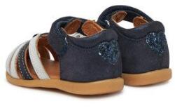 Froddo Lányka szandál, G2150201-4, Froddo, Természetes bőr, 21 EU, Kék (0000305095015_21)