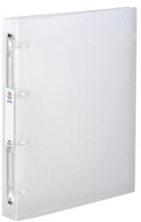 Viquel Gyűrűs könyv, 4 gyűrű, 40 mm, A4, maxi, PP, cserélhető címke, VIQUEL Propyglass , víztiszta (IV061340)
