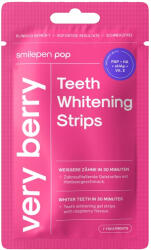 Smilepen Pop Very Berry Teeth Whitening Strips, fogfehérítő csíkok (7x2 db)