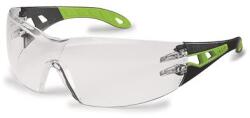  Védőszeműveg, víztiszta lencse, UVEX, Pheos lime-fekete szár (ME865)