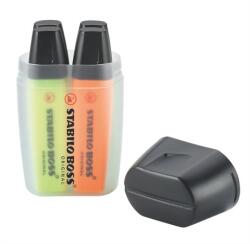 STABILO Szövegkiemelő készlet, 2-5 mm, STABILO Boss Big Box , 4 különböző szín (TST70043)