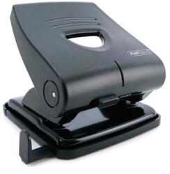 Rapesco Lyukasztó, kétlyukú, 30 lap, antbakteriális, RAPESCO 827-P , fekete (IRPF827PB2)