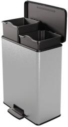 Keter "DECO BIN DUO" PEDÁLOS SZEMETES 2x26L