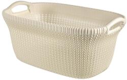 Curver "knit" Ruháskosár 40l - Törtfehér