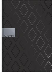 TopTimer Jegyzetfüzet, A5, vonalas, 96 lap, TOPTIMER Notes , fekete gyémánt (NKN16710)