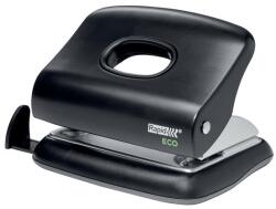 RAPID Lyukasztó, kétlyukú, újrahasznosított, 20 lap, RAPID Eco 20 , fekete (E24845300) - papirdepo