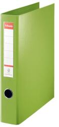 Esselte Gyűrűs könyv, 4 gyűrű, D alakú, 60 mm, A4 maxi, PP, ESSELTE Jumbo Vivida , zöld (E82406)
