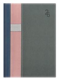 TopTimer Naptár, tervező, B6, heti, TOPTIMER Vario , kék-rózsa-szürke (NKT012VKRSZU) - papirdepo